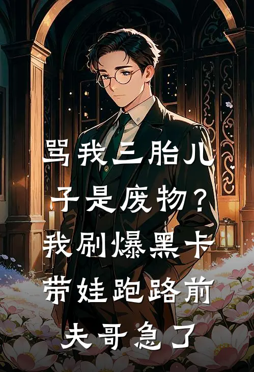 骂我三胎儿子是废物？我刷爆黑卡带娃跑路，前夫哥急了