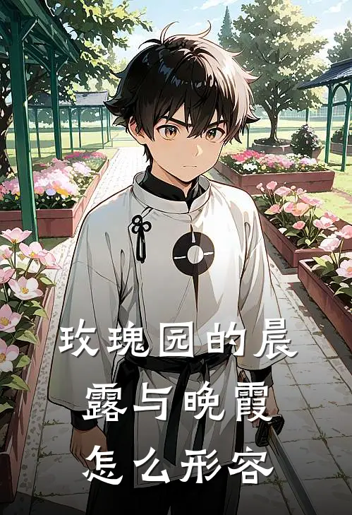 玫瑰园的晨露与晚霞怎么形容