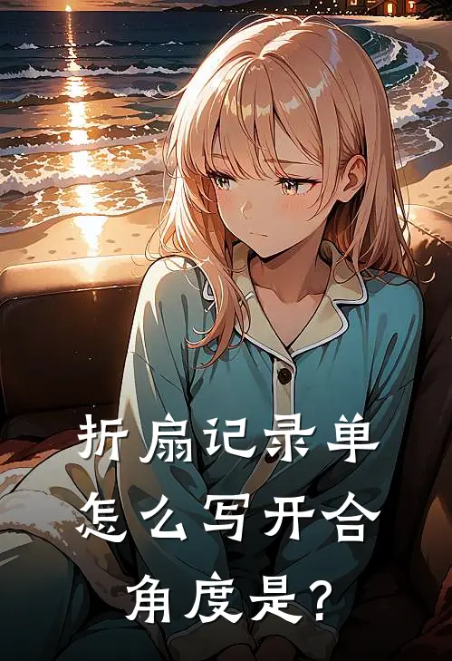 折扇记录单怎么写开合角度是?