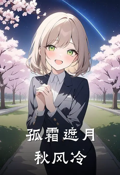 孤霜遮月秋风冷